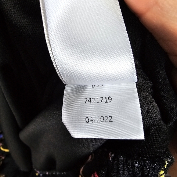 CECE Garden Floral Ruffled Kint Dress Multi-colored Womens Plus Sz 3X - Picture 14 of 14